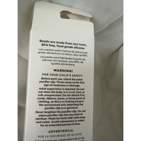 mushie 100% Silicone Baby Pacifier Clip BPA Free | Hera Sage - Picture 4 of 4